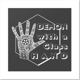 Demon with a Glass Hand (mono-light) Posters and Art